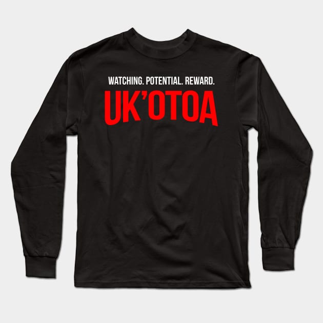 Uk'otoa and Chill Long Sleeve T-Shirt by ikaszans